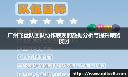 广州飞盘队团队协作表现的数据分析与提升策略探讨